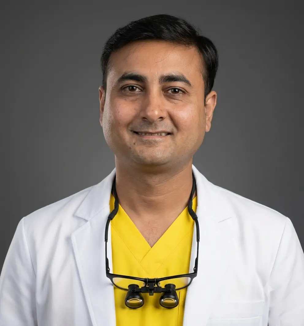 Dr.Chirayu Shah at Bhai-Bhai Dental Clinic