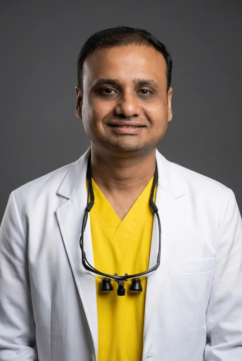 Dr. Keval Shah at Bhai-Bhai Dental Clinic